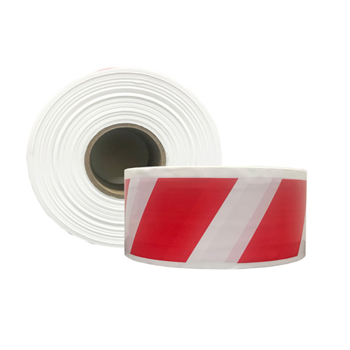 Red & White Striped Barrier Tape